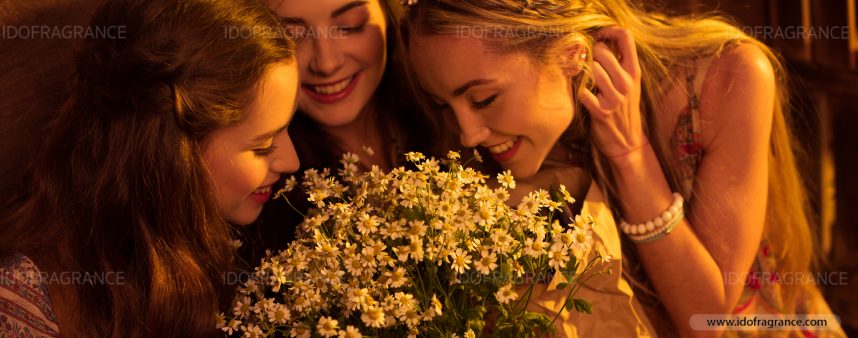 Response to the smell of perfume01 การตอบสนองในการสัมผัสกลิ่นของน้ำหอม 01
